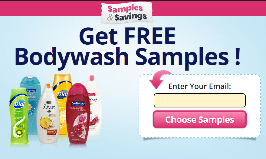 Free Samples of Body Wash