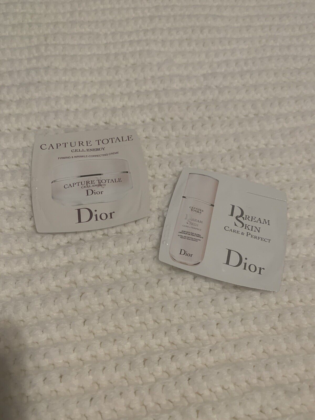 Dior Skincare Samples