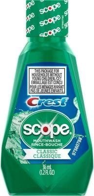 Scope Mouthwash Samples