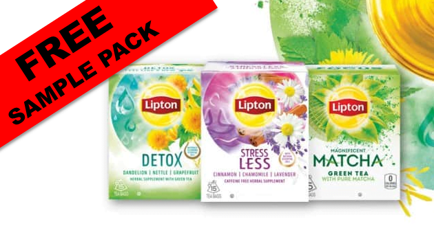 Free Lipton Tea Samples