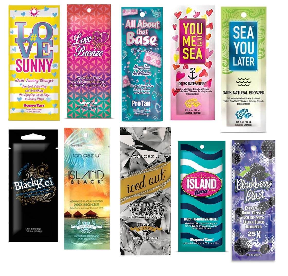Tanning Lotion Samples