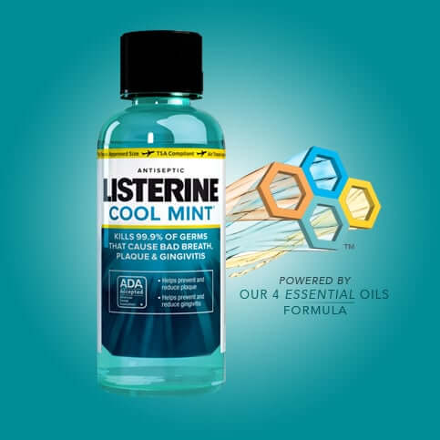 Listerine Mouthwash Samples