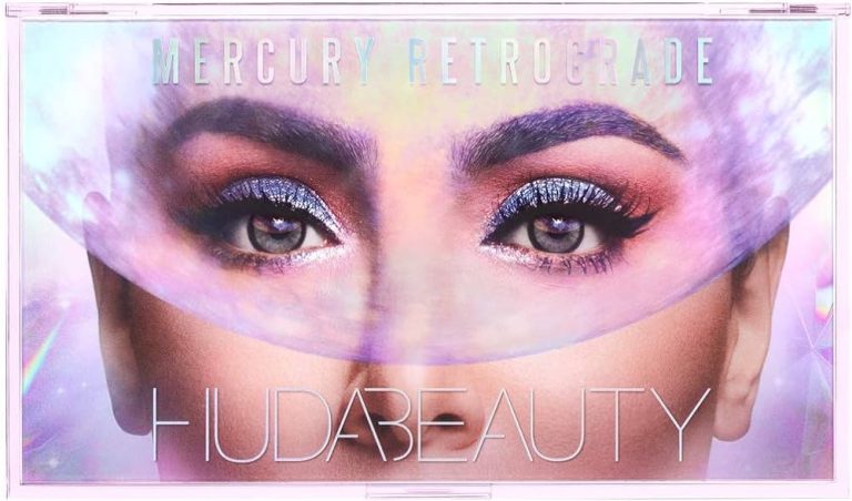 Get A Free Sample Of Huda Beauty Mercury Retrograde Eyeshadow Palette And Cosmic Eye Looks Await