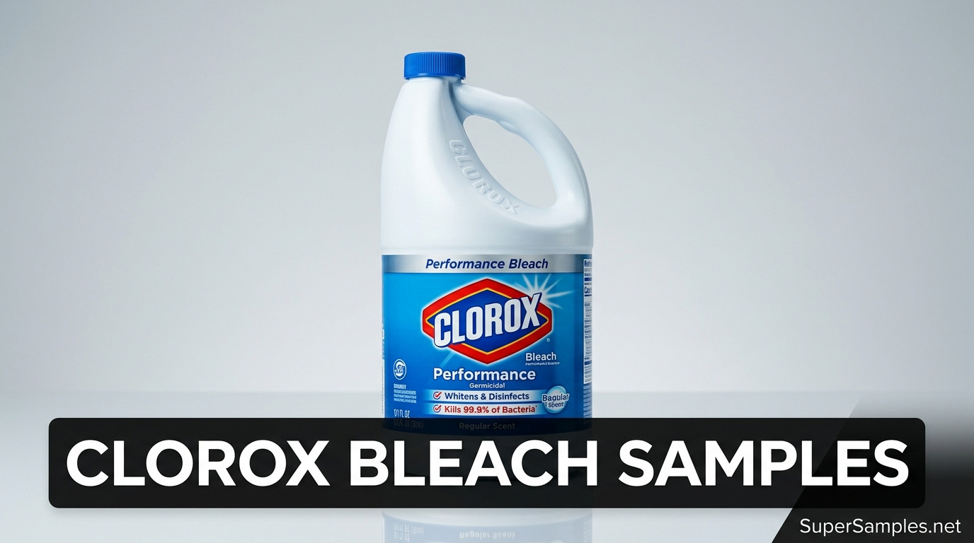 Where Can I Get Free Clorox Bleach Samples?