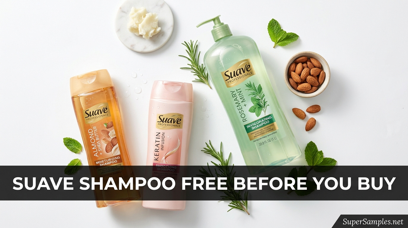 Try Suave Shampoo Free Before You Buy