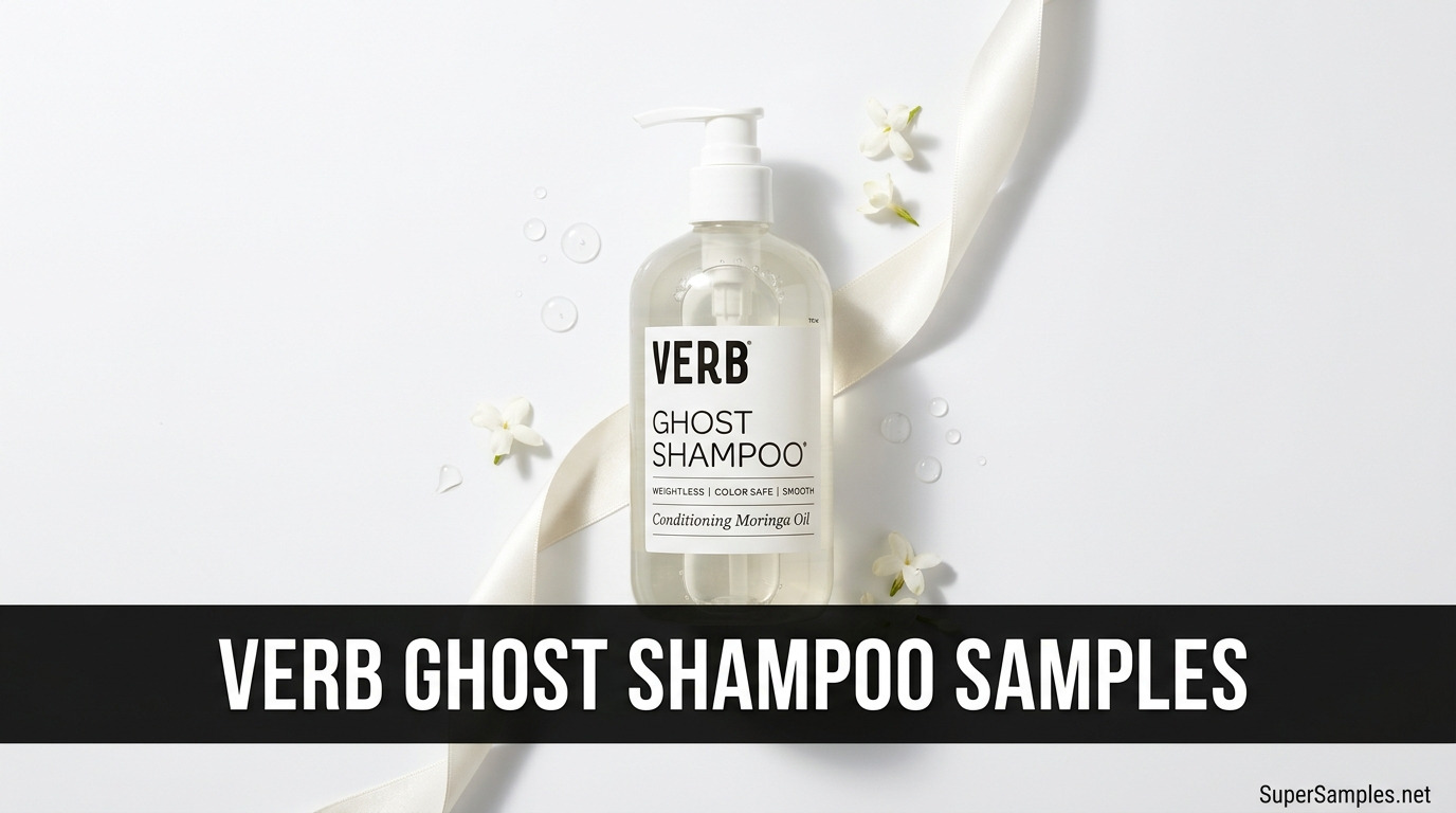 Where Can I Get Free Verb Ghost Shampoo Samples?