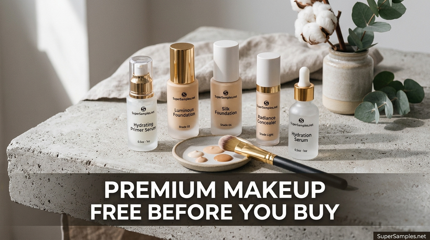 Free Makeup Samples: Try Premium Brands Before Buying - Super Samples