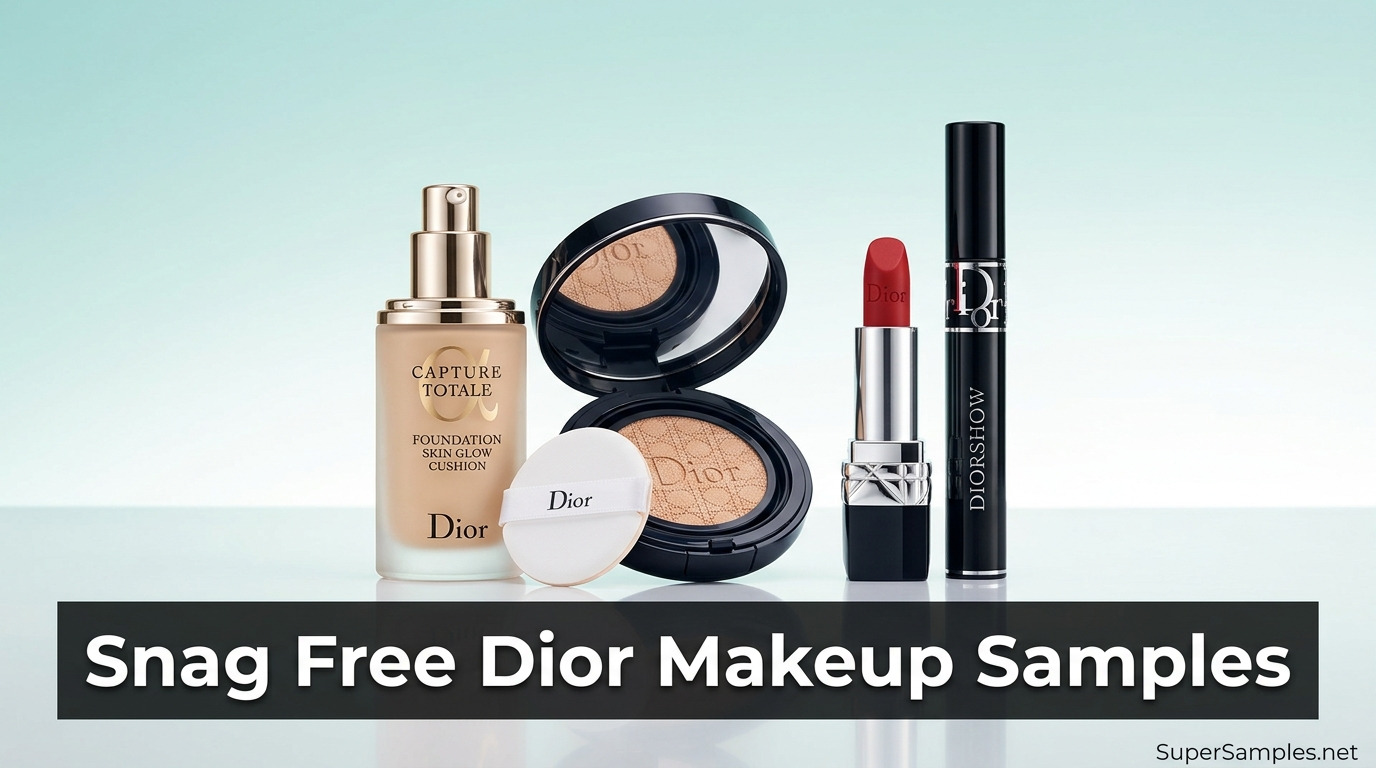 Snag Free Dior Makeup Samples Today