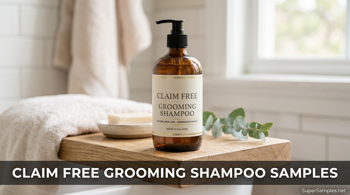 Claim Free Grooming Shampoo Samples Today