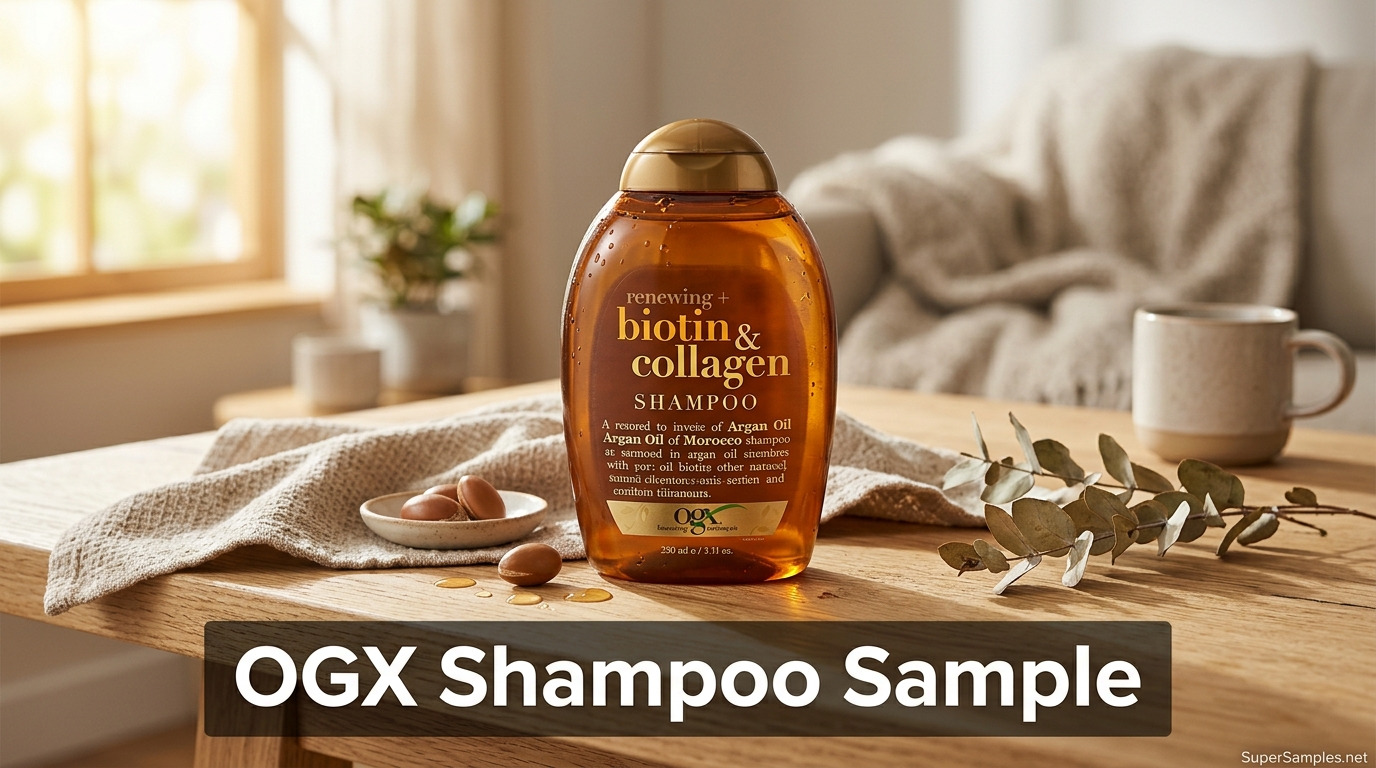 Free OGX Shampoo Sample By Mail