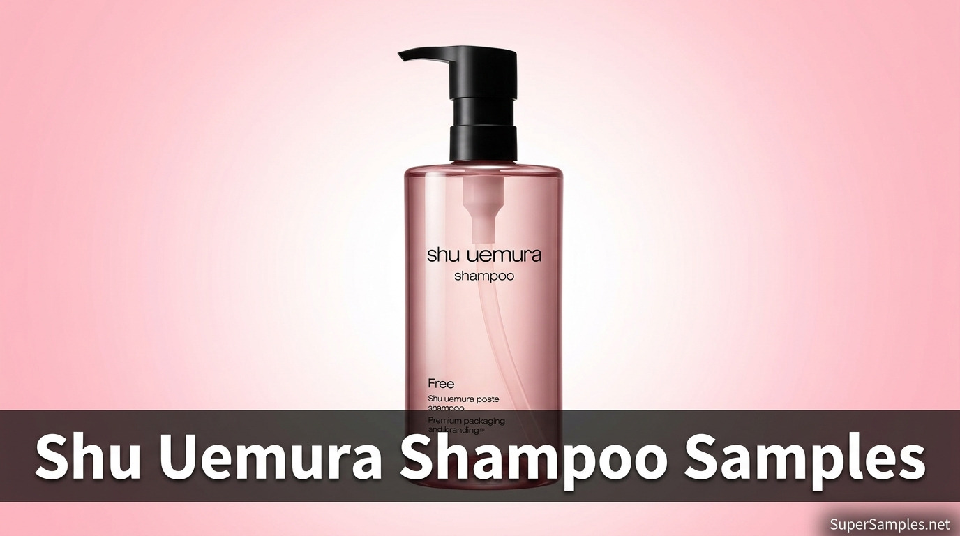 Can You Get Free Shu Uemura Shampoo Samples?
