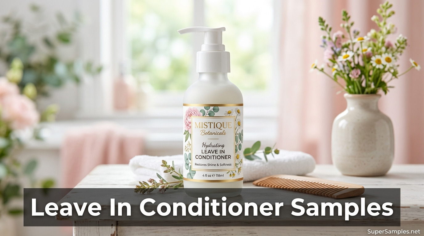 Free Leave In Conditioner Samples