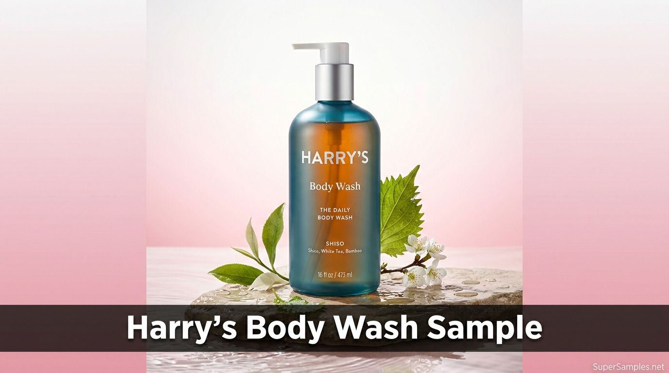 Claim Your Free Harrys Body Wash Sample