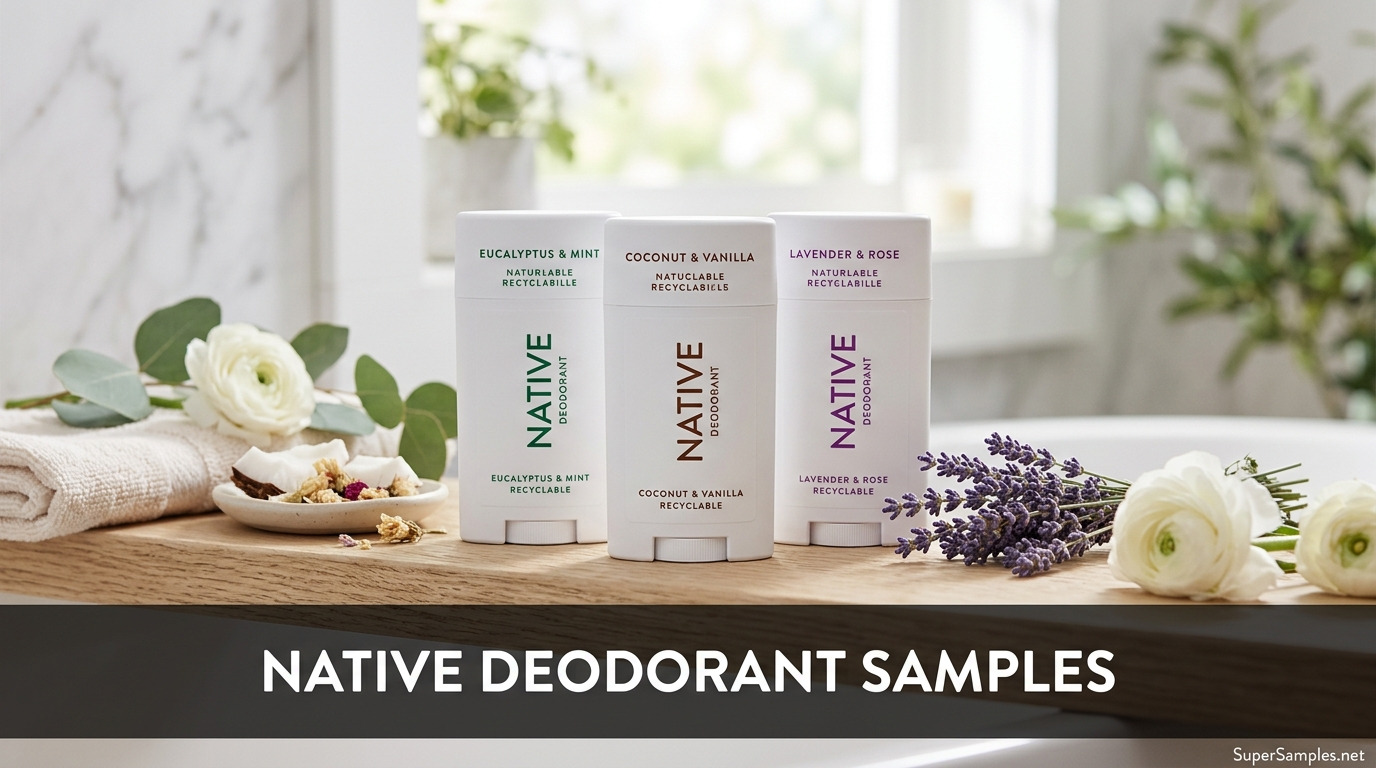 Can You Get Free Native Deodorant Samples?