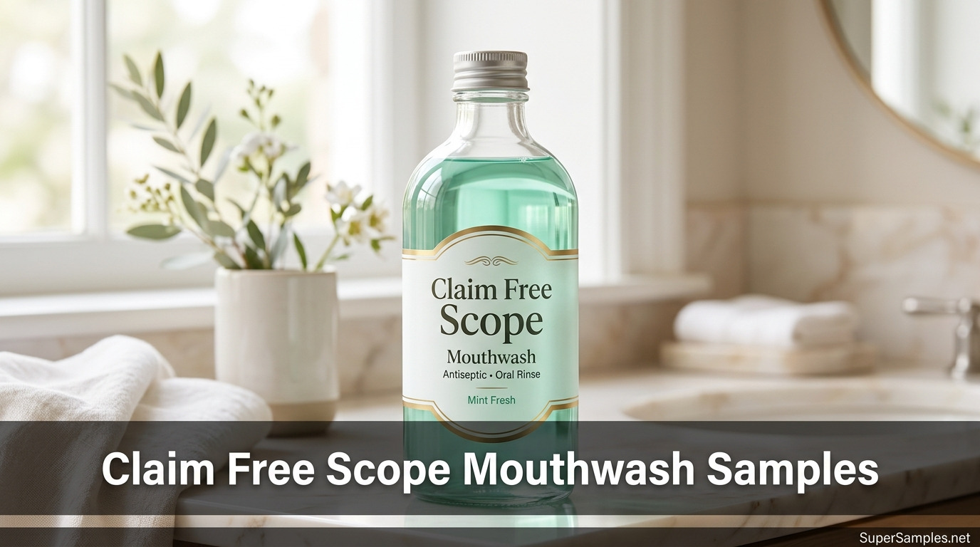 Claim Free Scope Mouthwash Samples Today