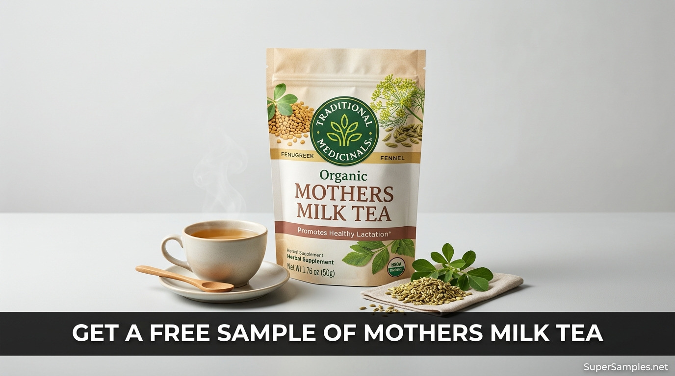 Get A Free Sample Of Mothers Milk Tea