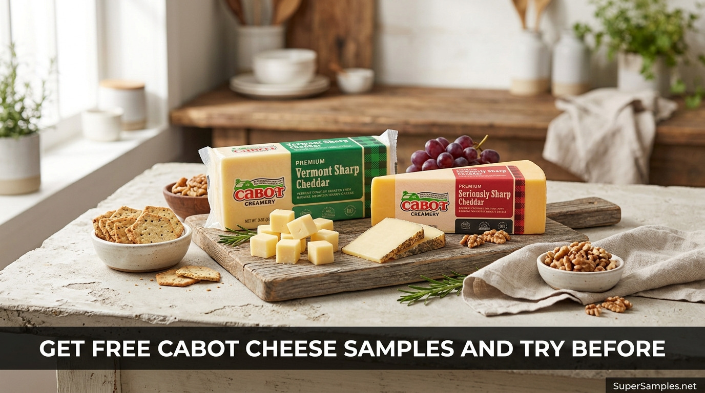 Get Free Cabot Cheese Samples And Try Before Buying