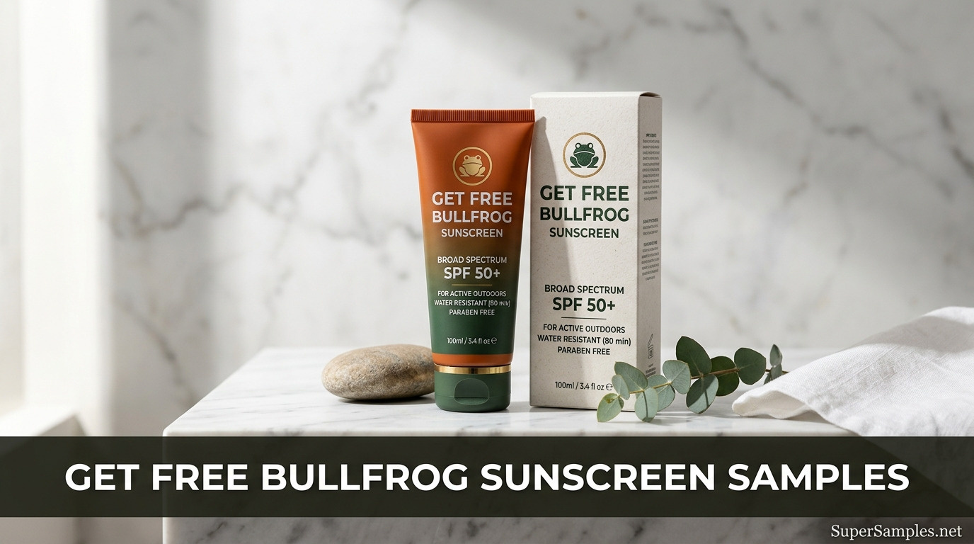 Get Free Bullfrog Sunscreen Samples By Mail