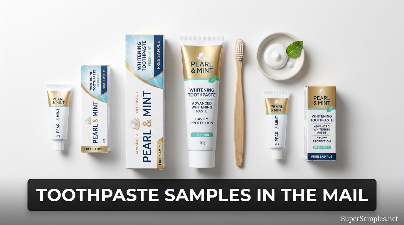 Free Toothpaste Samples In The Mail
