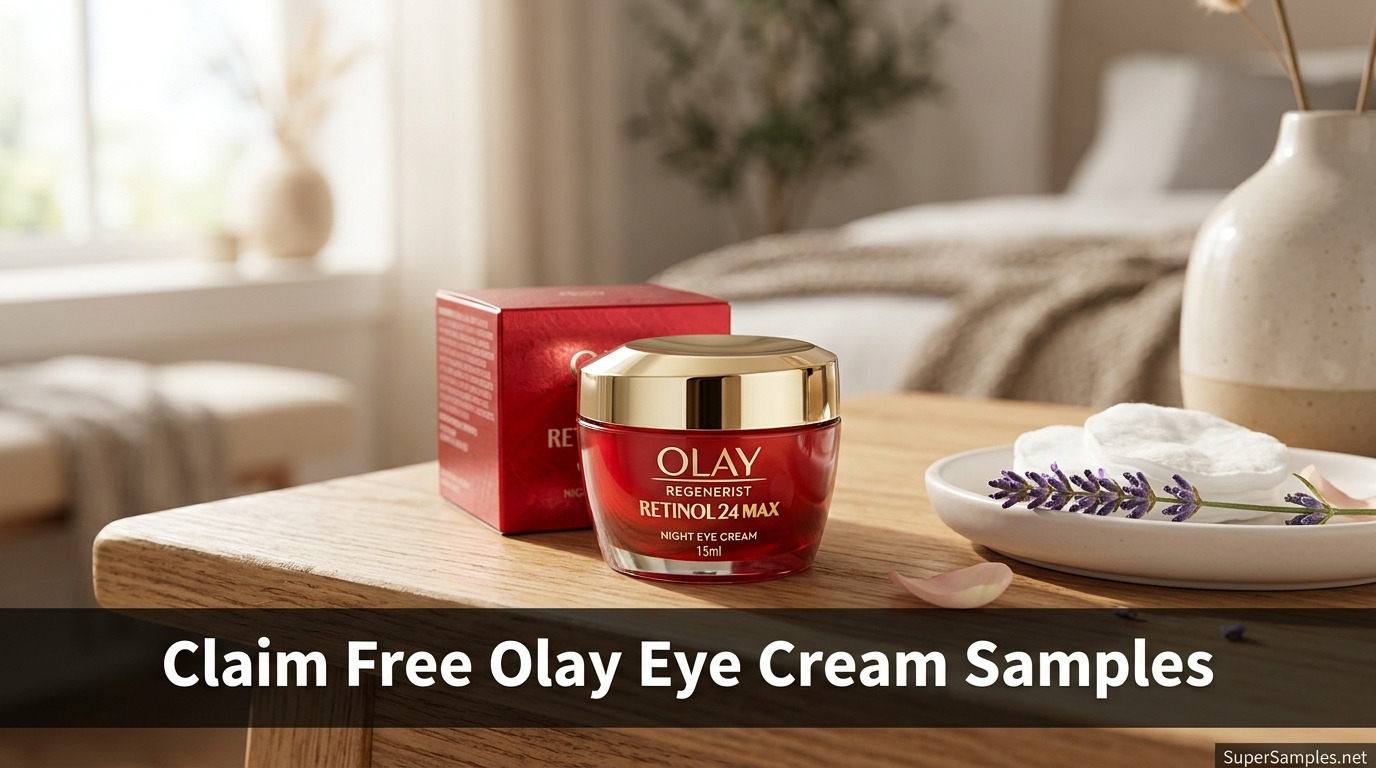 Claim Free Olay Eye Cream Samples Today