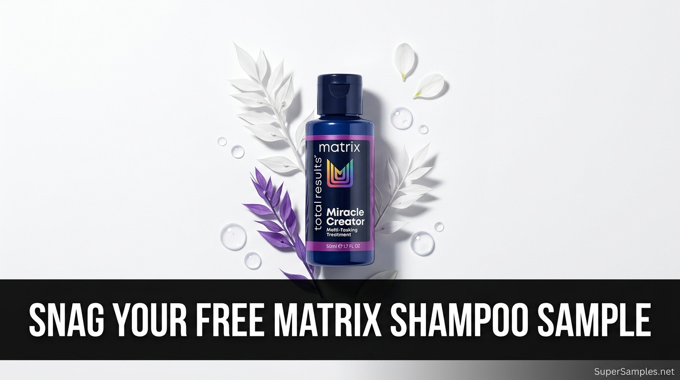 Snag Your Free Matrix Shampoo Sample Now