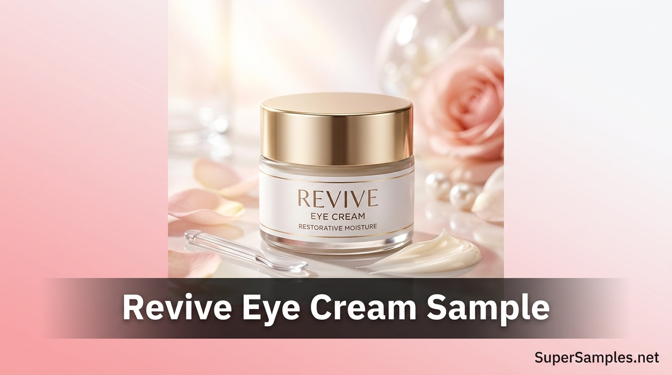 Free Revive Eye Cream Sample