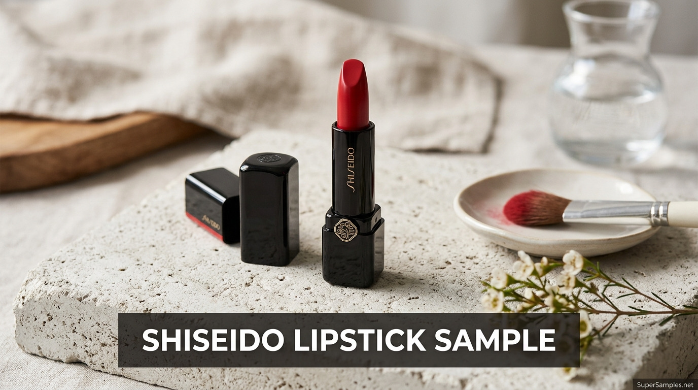 Free Shiseido Lipstick Sample