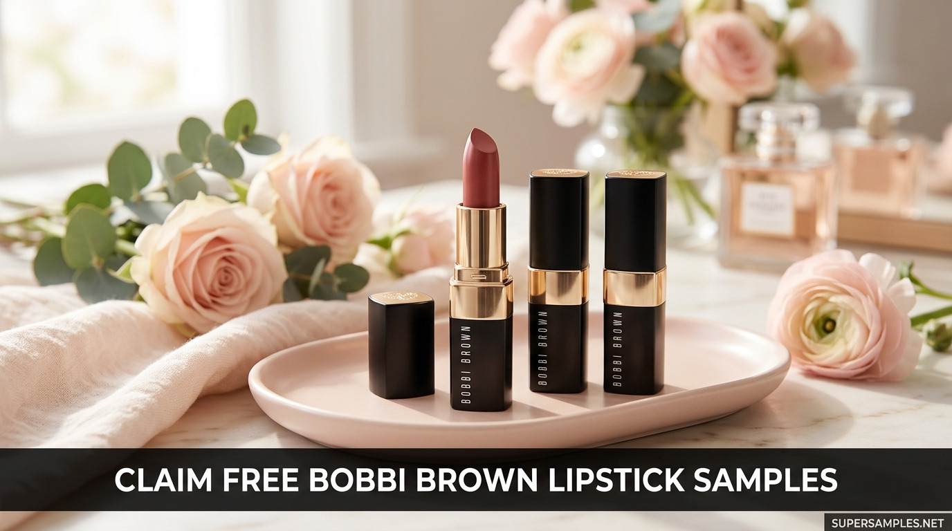 Claim Free Bobbi Brown Lipstick Samples Today