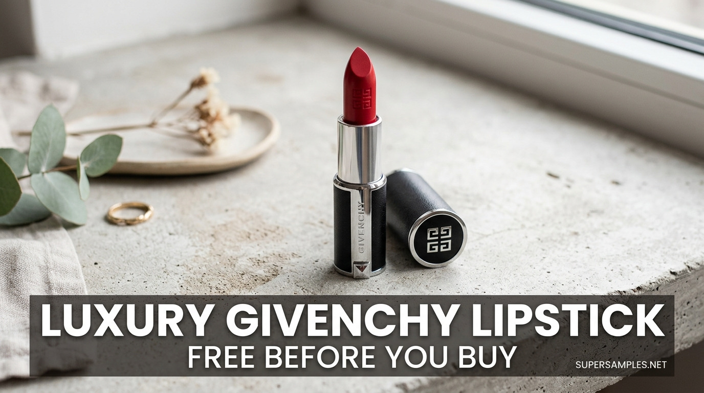 Try Luxury Givenchy Lipstick Free Before You Buy