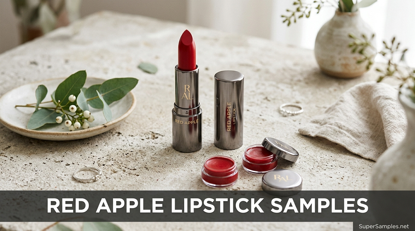 Where Can I Get Free Red Apple Lipstick Samples?