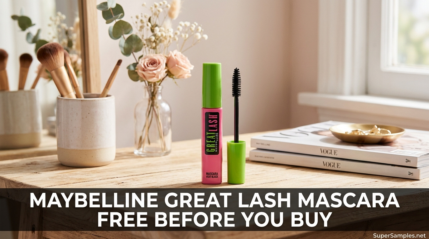 Try Maybelline Great Lash Mascara Free Before You Buy