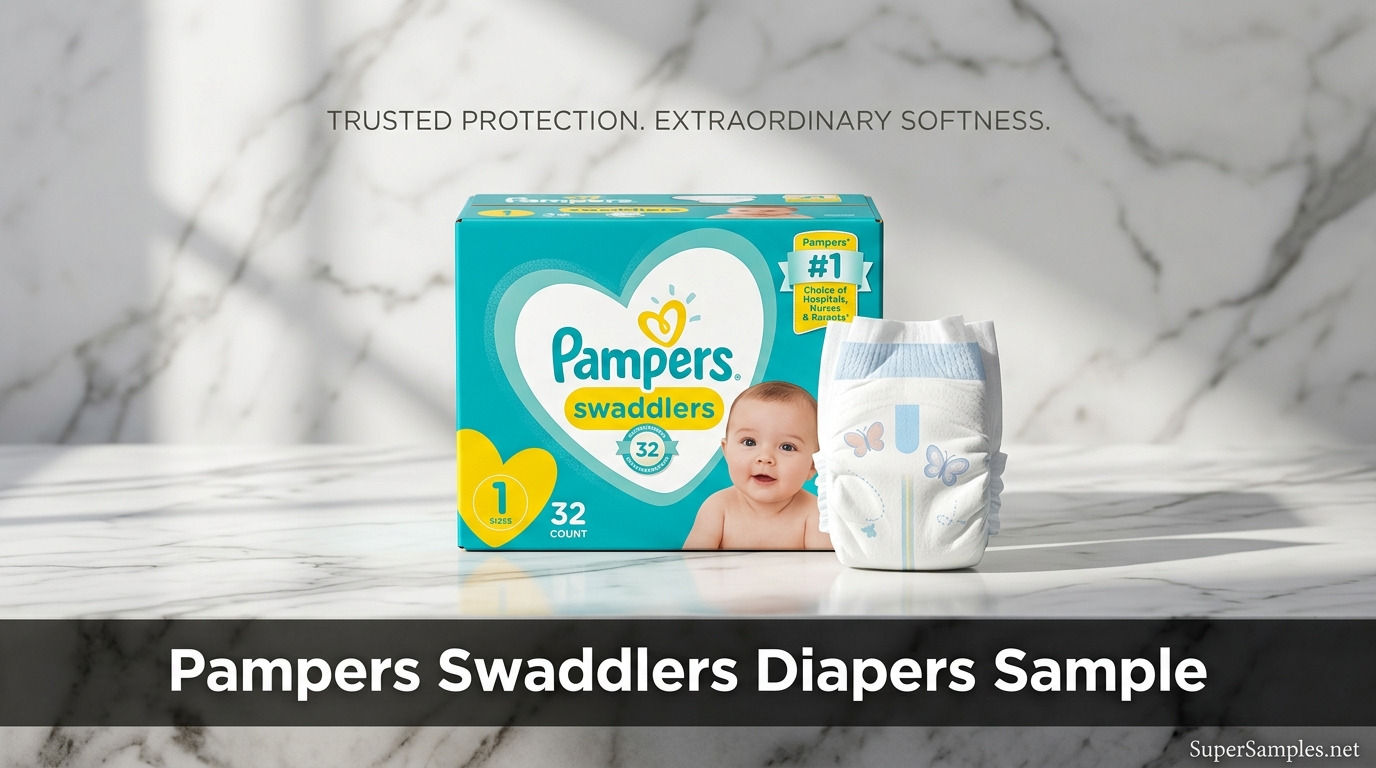 Free Pampers Swaddlers Diapers Sample By Mail