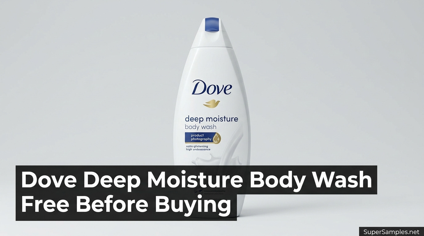 Try Dove Deep Moisture Body Wash Free Before Buying