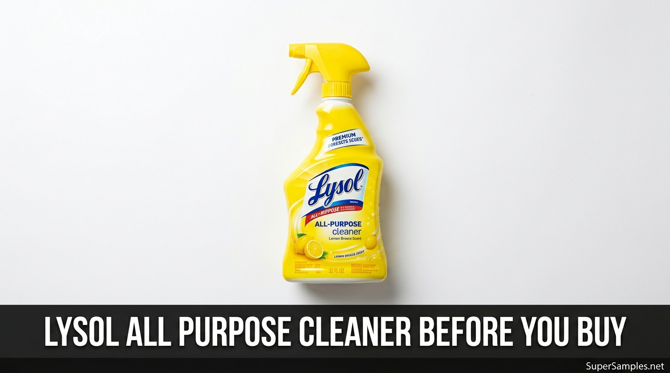 Try Lysol All Purpose Cleaner Before You Buy