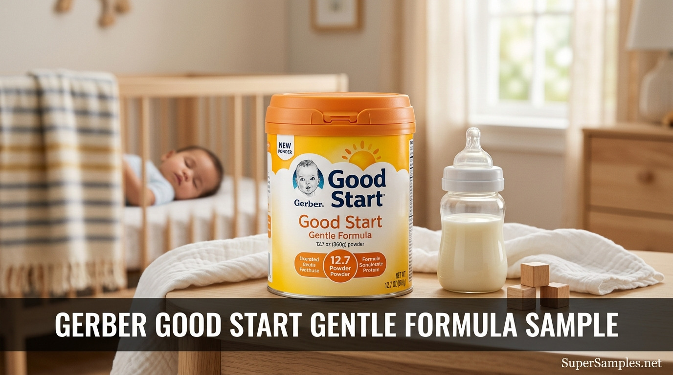Free Gerber Good Start Gentle Formula Sample