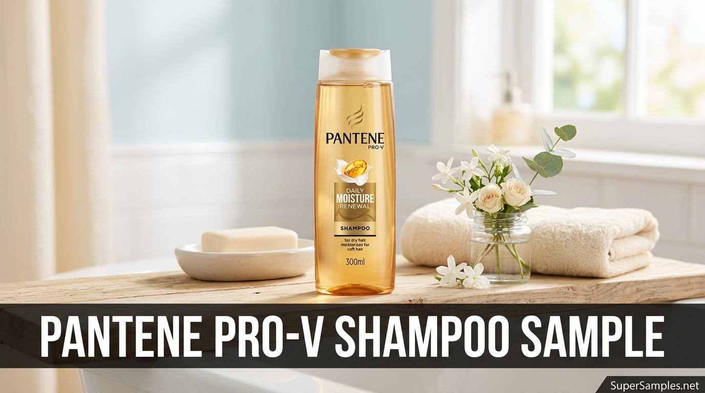 Claim Your Free Pantene Pro-V Shampoo Sample