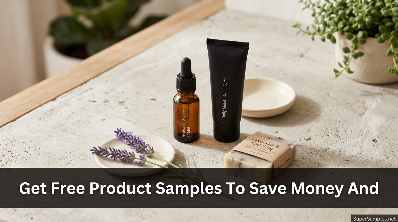 Get Free Product Samples To Save Money And Try Before Buying