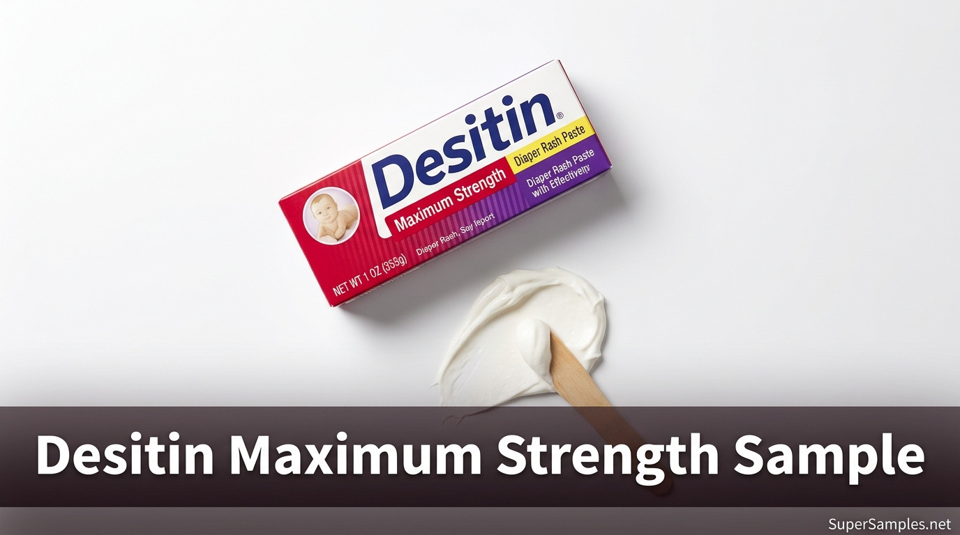 Claim Your Free Desitin Maximum Strength Sample