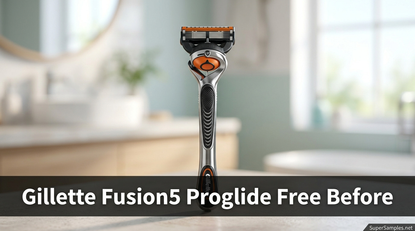 Try Gillette Fusion5 ProGlide Free Before Spending Money