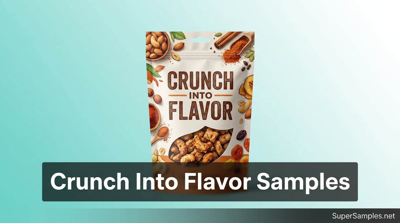 Free Crunch Into Flavor Samples