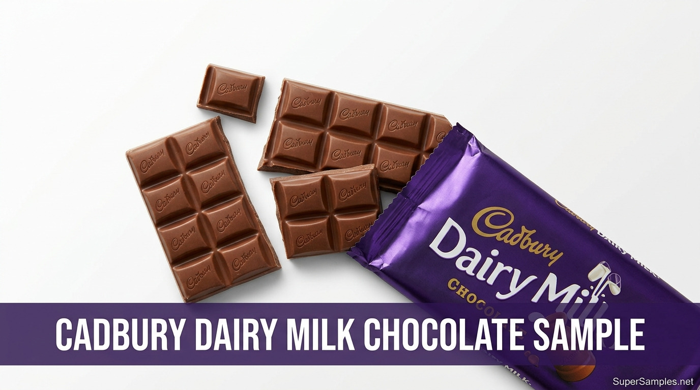 Free Cadbury Dairy Milk Chocolate Sample