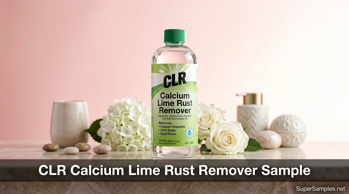 Free CLR Calcium Lime Rust Remover Sample