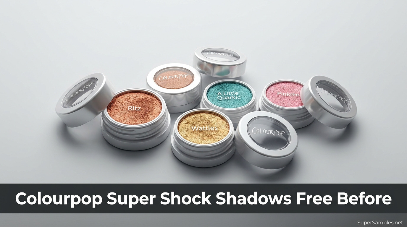 Try Colourpop Super Shock Shadows Free Before You Buy