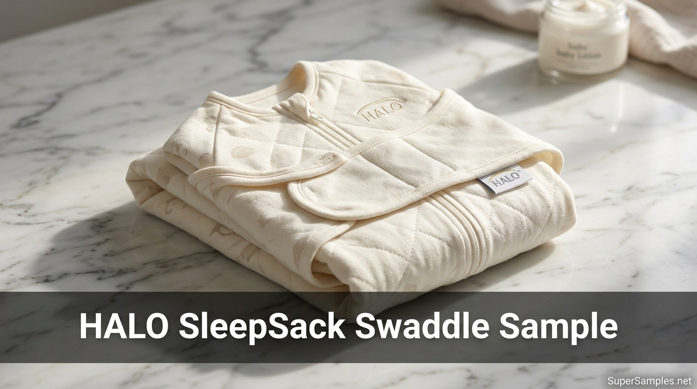 Free Halo Sleepsack Swaddle Sample