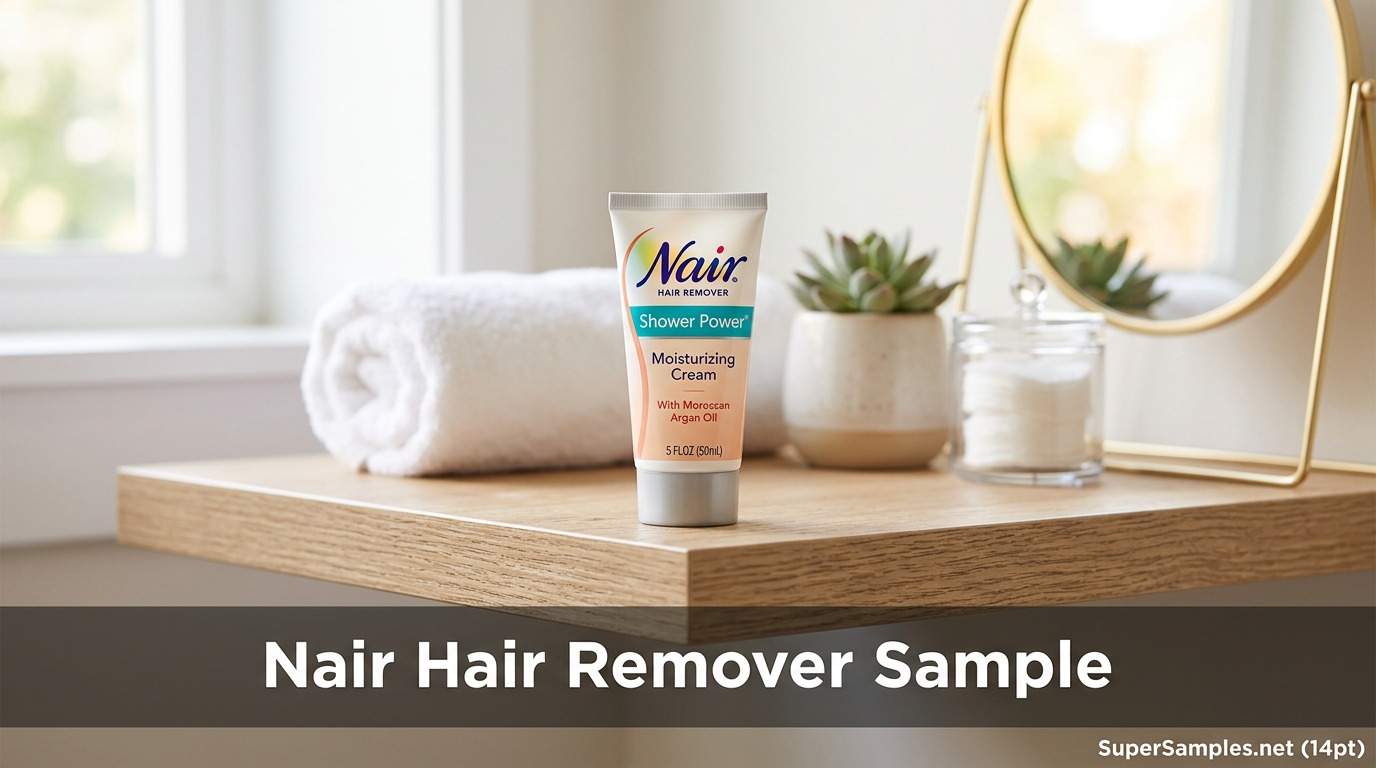 Claim Your Free Nair Hair Remover Sample
