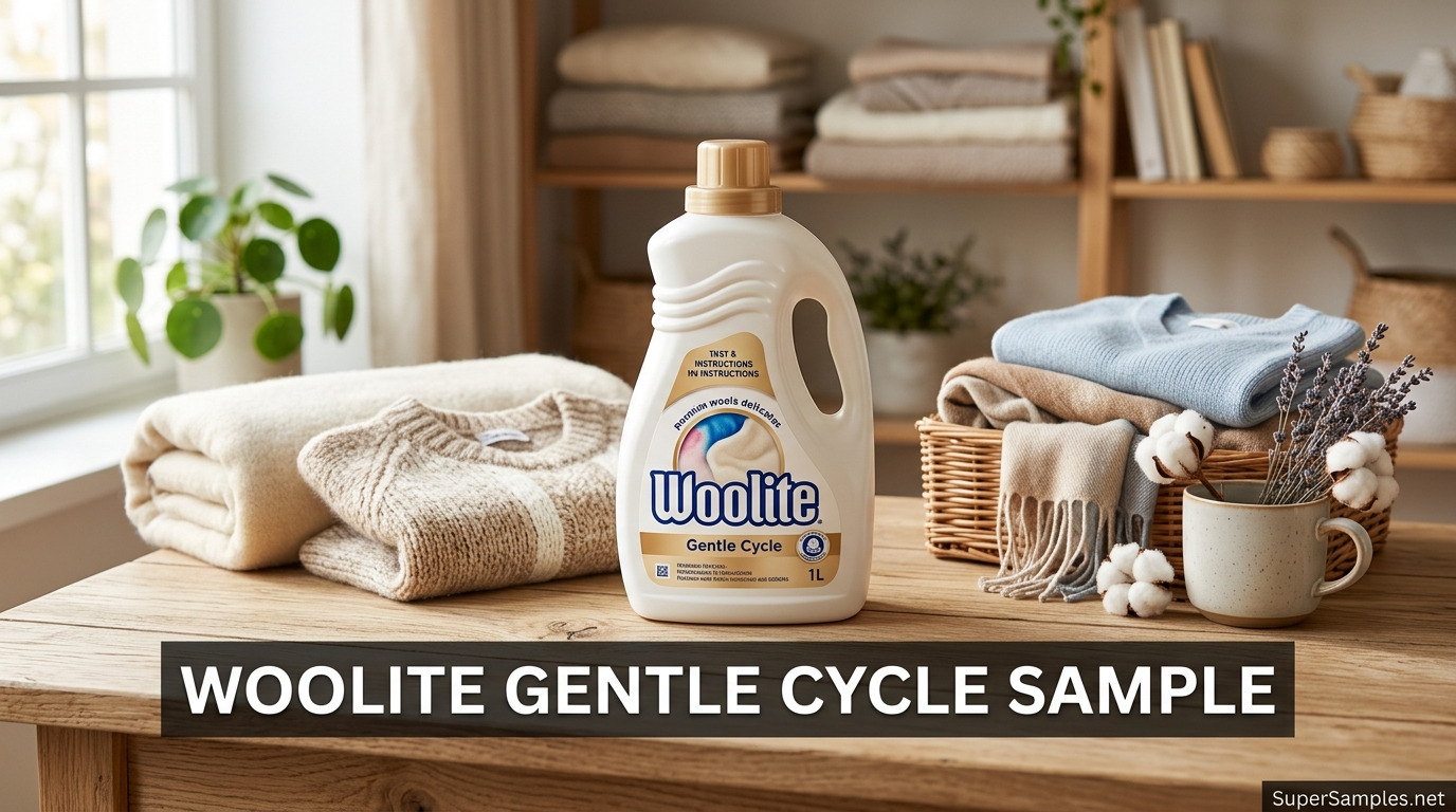 Claim Your Free Woolite Gentle Cycle Sample Today