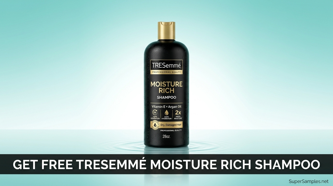 Get Free Tresemmé Moisture Rich Shampoo Sample