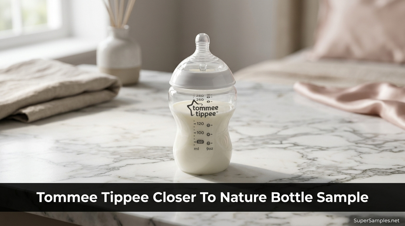 Free Tommee Tippee Closer To Nature Bottle Sample
