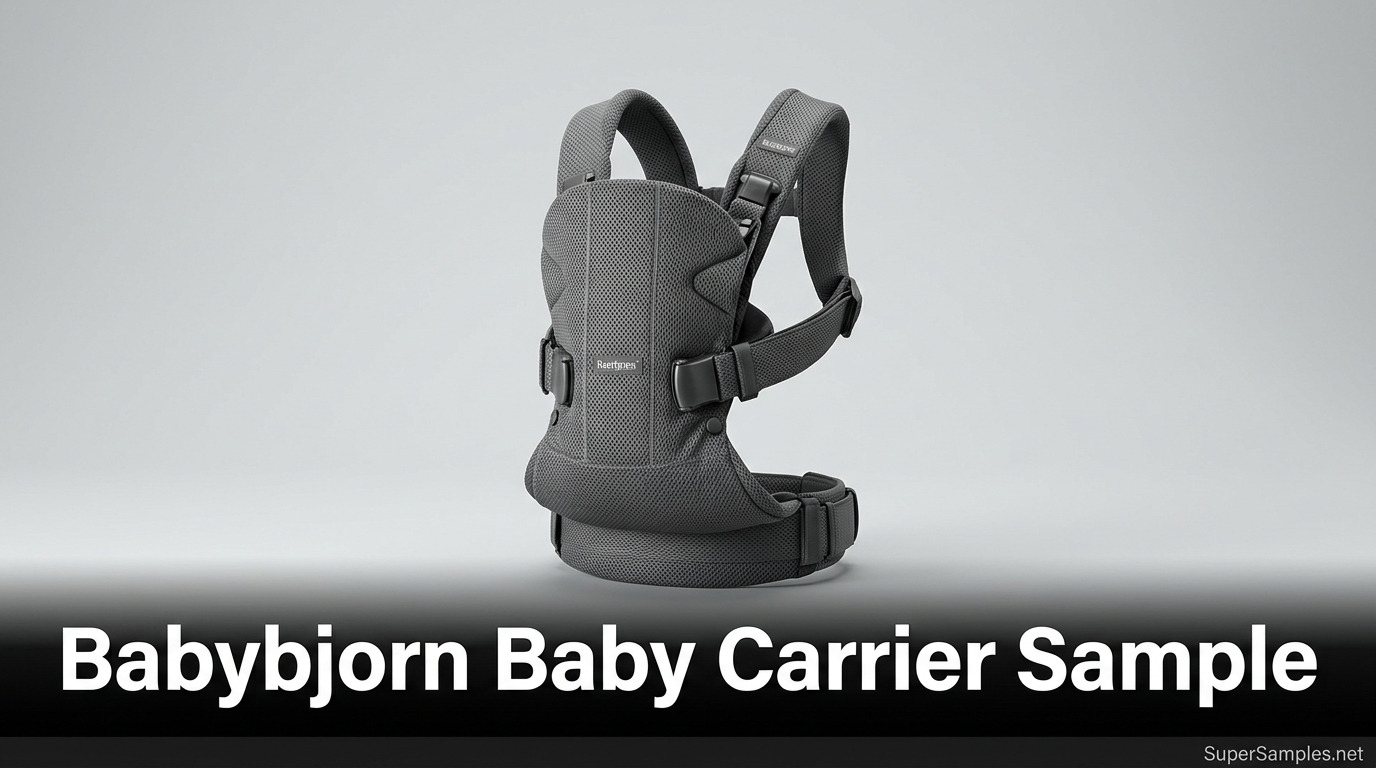 Free Babybjorn Baby Carrier Sample