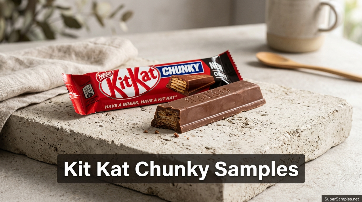 Can You Get Free Kit Kat Chunky Samples?